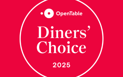 OpenTable Diner’s Choice Award for 2025